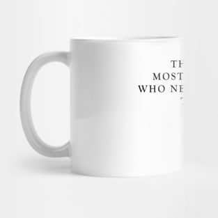 Good or Evil - Hannah Arendt quote Mug